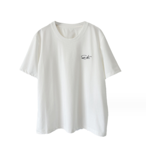 Chest embroidery letter t-shirt women's all-match inner bottoming top